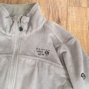 Mountain Hardware Grey Fleece Jacket